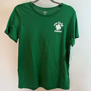 Celebrate St. Patrick’s Day Shamrock T-shirt L